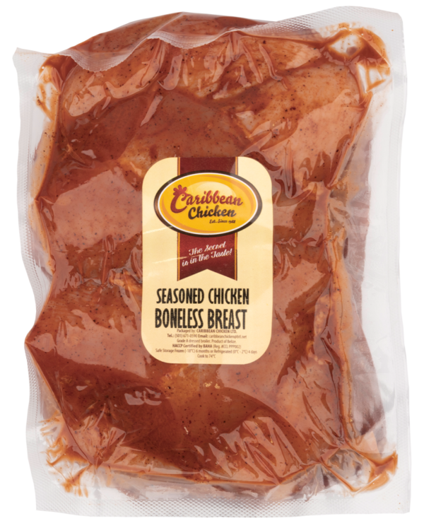 Seasoned Chicken Boneless Breast Bag - Caribbean Chicken